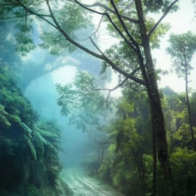 Colorized landscape